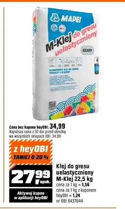 OBI Klej do gresu Mapei oferta