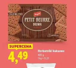 Lidl Herbatniki Petit Beurre oferta