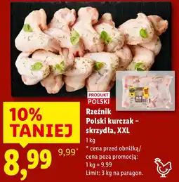 Lidl Skrzydła z kurczaka Rzeźnik oferta