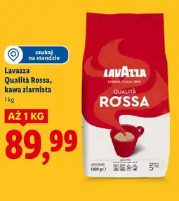 Lidl Kawa ziarnista Lavazza oferta