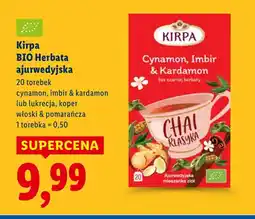 Lidl Herbata Kirpa oferta