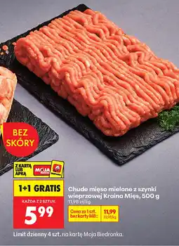 Biedronka Mięso mielone Kraina Mięs oferta