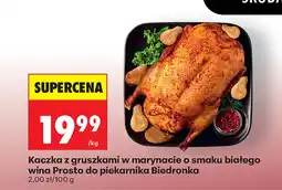 Biedronka Kaczka w marynacie Prosto do Piekarnika oferta
