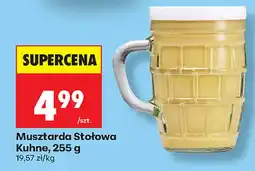 Biedronka Musztarda Kühne oferta
