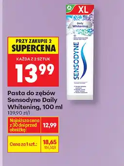 Biedronka Pasta do zębów Sensodyne oferta
