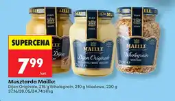 Biedronka Musztarda Maille oferta