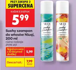 Biedronka Suchy szampon Niuqi oferta