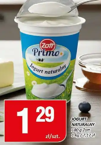 Jogurt naturalny Zott Primo