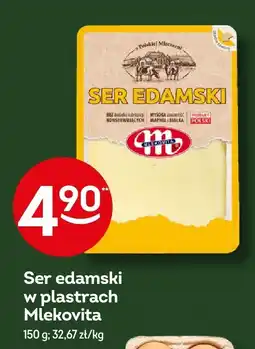 Żabka Ser edamski w plastrach Mlekovita oferta