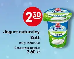 Żabka Jogurt naturalny Zott oferta