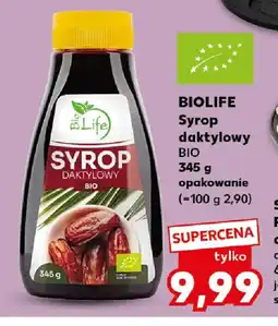Kaufland BIOLIFE Syrop daktylowy oferta