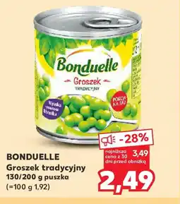 Kaufland Bonduelle Groszek tradycyjny oferta