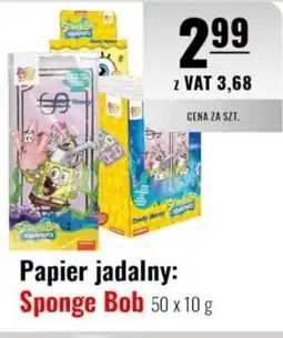 Eurocash Papier jadalny: Sponge Bob oferta