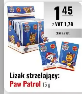 Eurocash Lizak strzelający: Paw Patrol oferta