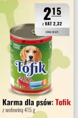 Eurocash Karma dla psów: Tofik oferta