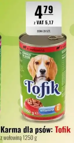 Eurocash Karma dla psów: Tofik z wołowiną oferta