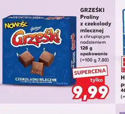 Kaufland Grześki Praliny z czekolady mlecznej oferta