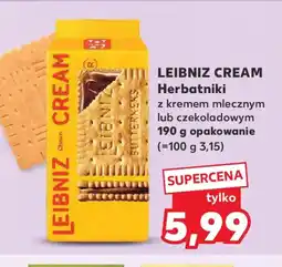 Kaufland Herbatniki Leibniz Cream oferta