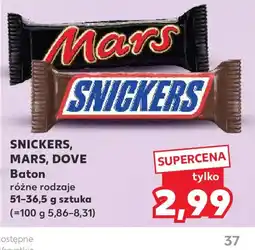 Kaufland Snickers, Mars, Dove Baton oferta