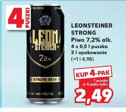 Kaufland Leonsteiner Strong Piwo oferta