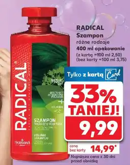 Kaufland Radical Szampon oferta