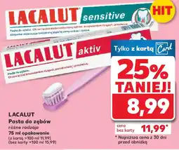 Kaufland Lacalut pasta do zębów oferta