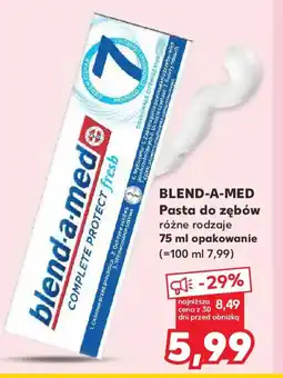 Kaufland Blend-a-med Pasta do zębów oferta