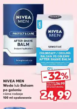 Kaufland Nivea Men Woda lub Balsam oferta