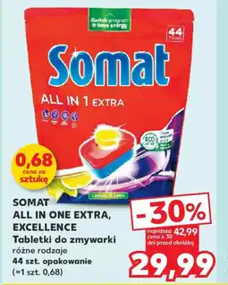 Kaufland Somat tabletki do zmywarki oferta
