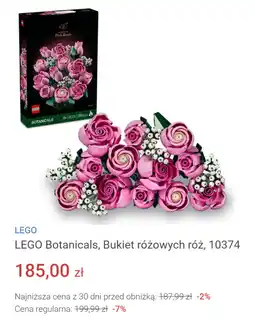 Smyk LEGO Botanicals, Bukiet różowych róż, 10374 oferta