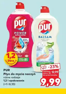 Kaufland Pur Płyn do mycia naczyń oferta