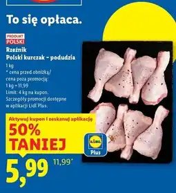 Lidl Podudzie z kurczaka Rzeźnik Codzienna Dostawa oferta