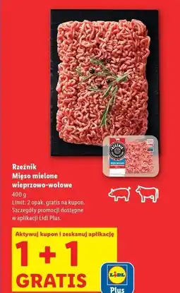 Lidl Mięso mielone wieprzowo-wołowe Rzeźnik Codzienna Dostawa oferta