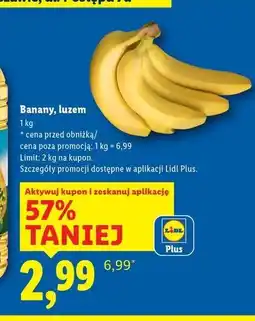 Lidl Banany oferta