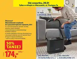 Lidl Urządzenie do czyszczenia tapicerki i dywanów 20 v Silvercrest oferta