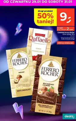 Dealz Czekolada Raffaello oferta