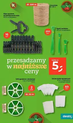 Dealz Plastikowe etykiety ogrodowe oferta