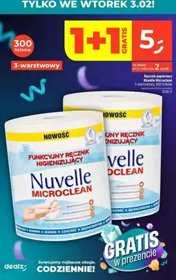 Dealz Ręcznik funkcyjny higienizujący microclean Nuvelle oferta