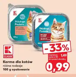 Kaufland K Classic Karma dla kotów oferta