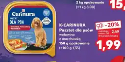 Kaufland Carinura Pasztet dla psów oferta