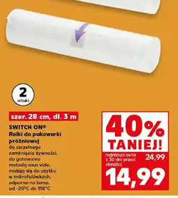 Kaufland Switch On Rolki do pakowarki oferta