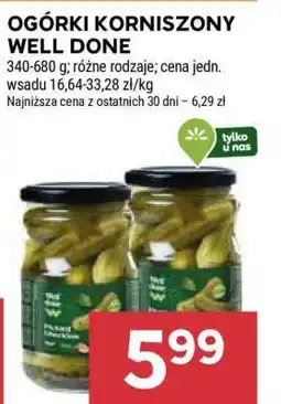 Stokrotka Market OGÓRKI KORNISZONY WELL DONE oferta