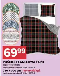 Stokrotka Market Pościel flanelowa Faro oferta