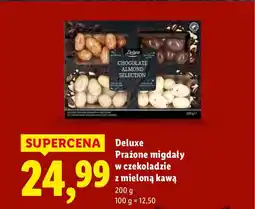 Lidl Migdały prażone w czekoladzie z mieloną kawą oferta