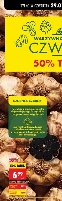 Biedronka Czosnek czarny, szt oferta