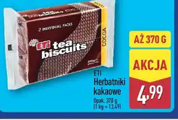 ALDI ETI Herbatniki kakaowe oferta