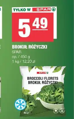 Spar Brokuł różyczki oferta