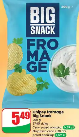 Dino Big Snack Chipsy fromage oferta