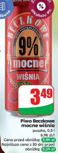 Dino Piwo Beczkowe mocne wiśnia oferta