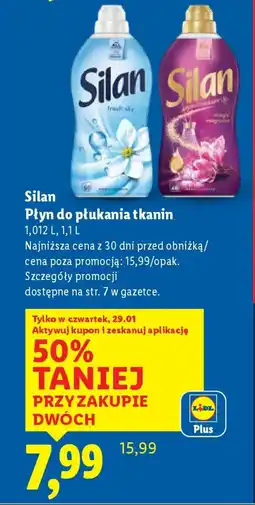 Lidl Silan Płyn do płukania tkanin oferta